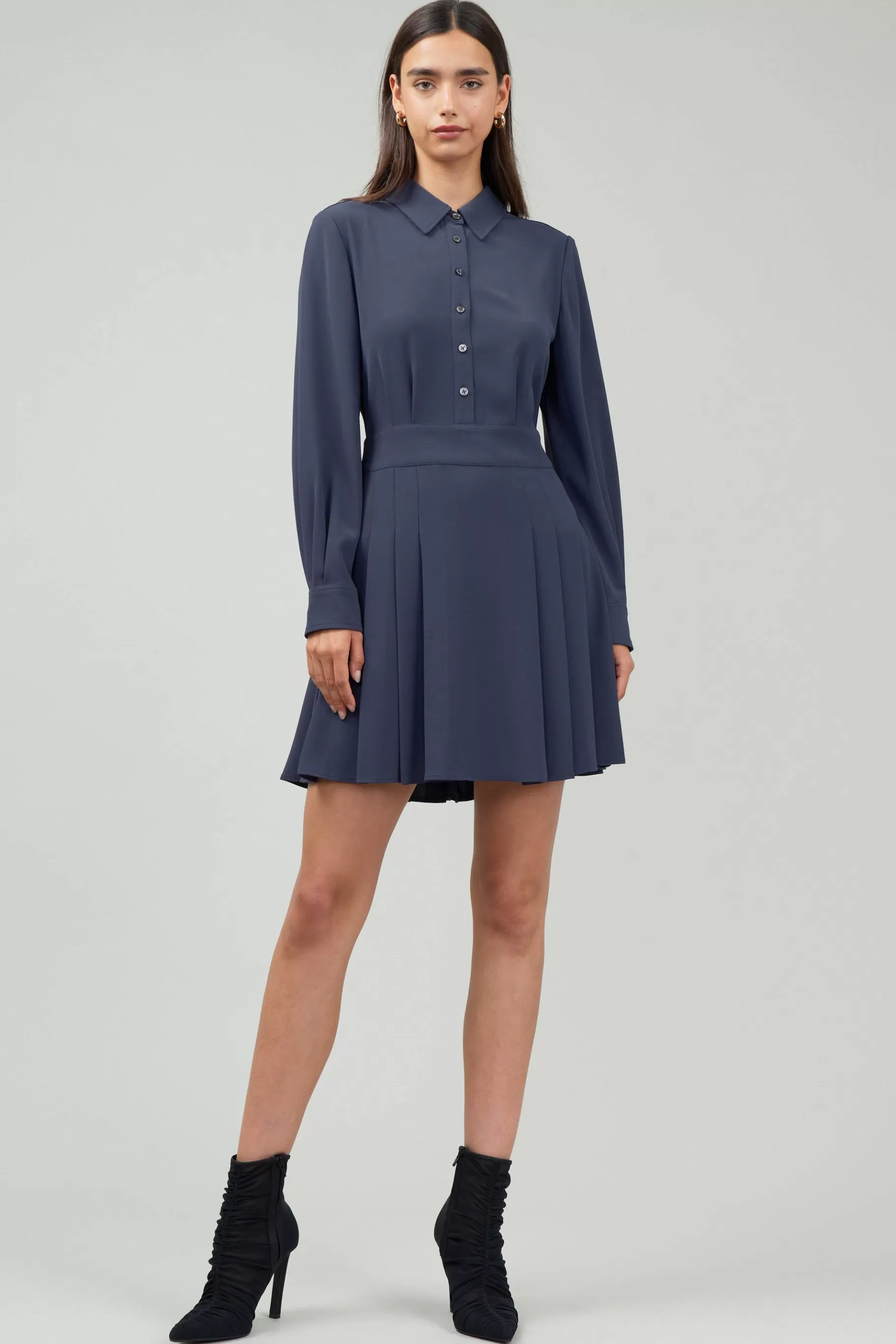 Current Air Mini Dresses>Arielle Mini Dress NAVY