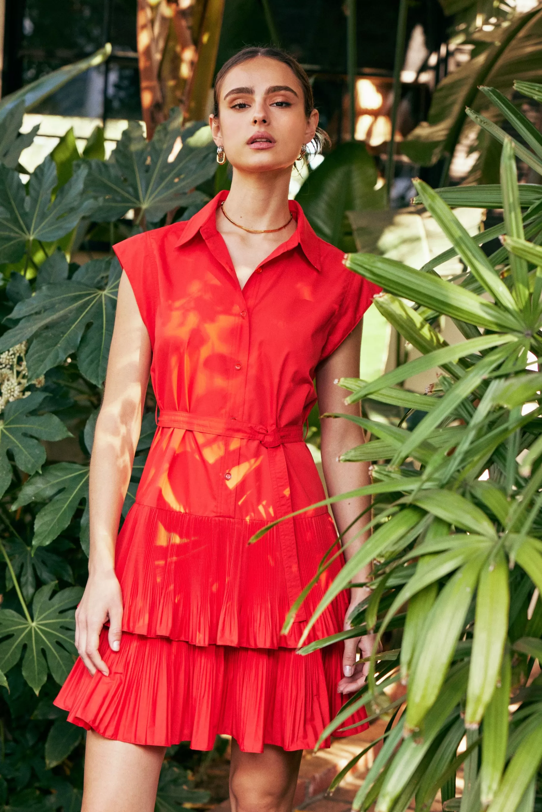 Current Air Mini Dresses>Berlin Mini Dress RED