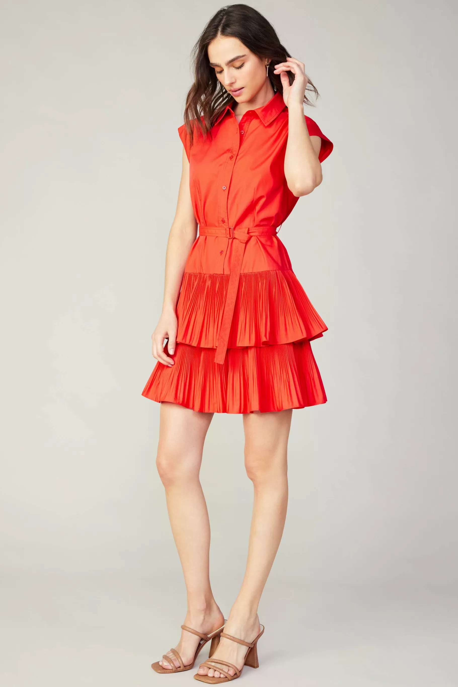 Current Air Mini Dresses>Berlin Mini Dress RED