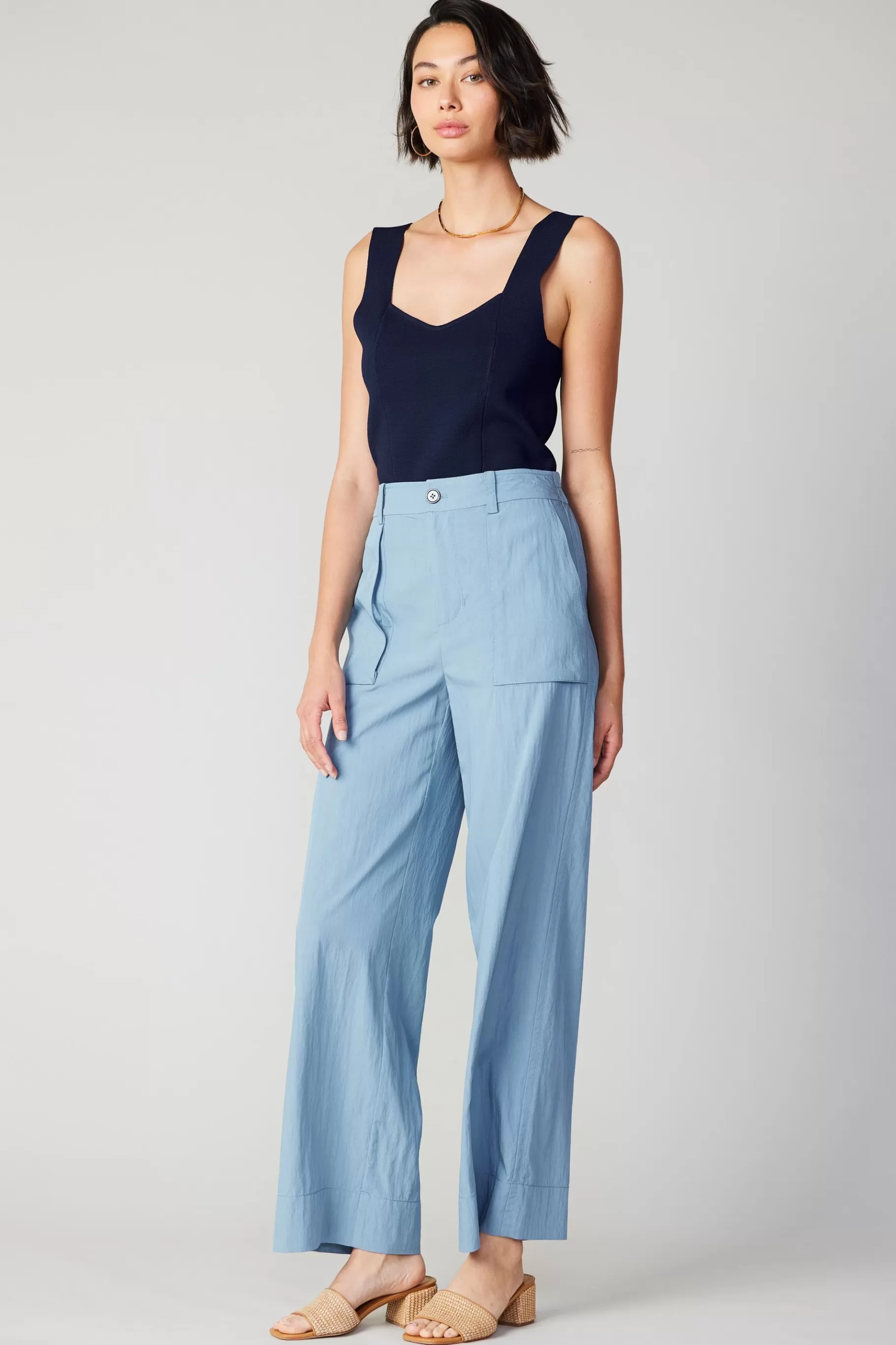 Current Air Pants>Pocket Cargo Pants SKYBLUE