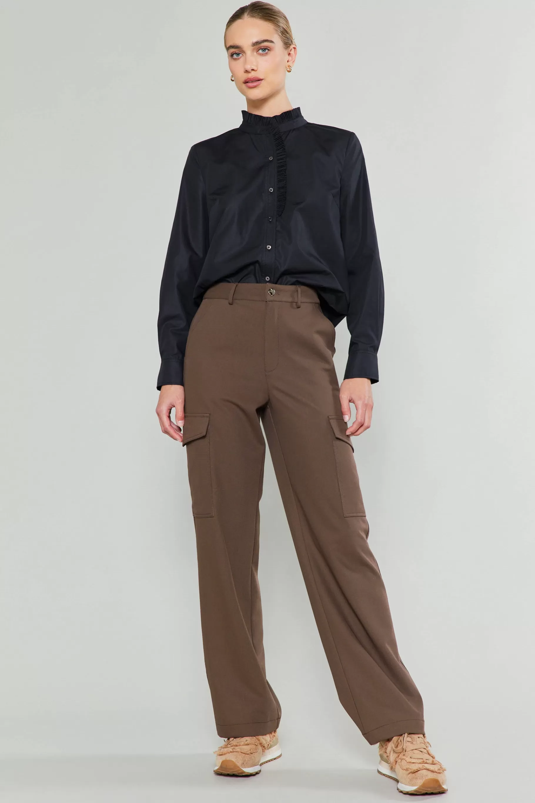 Current Air Pants>Side Pocket Pants BROWN