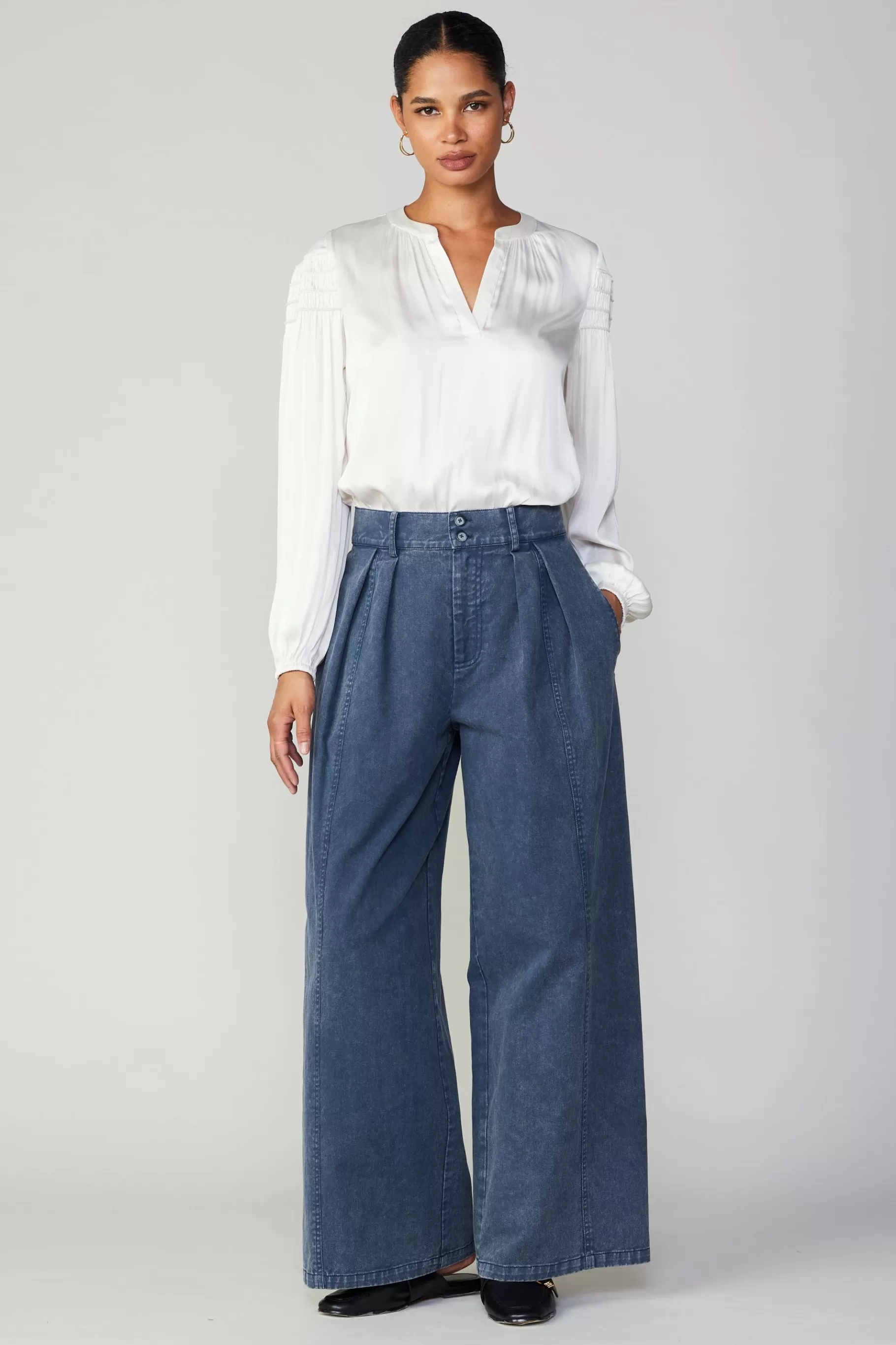 Current Air Pants>Vintage Denim Pants VINTAGEINDIGO