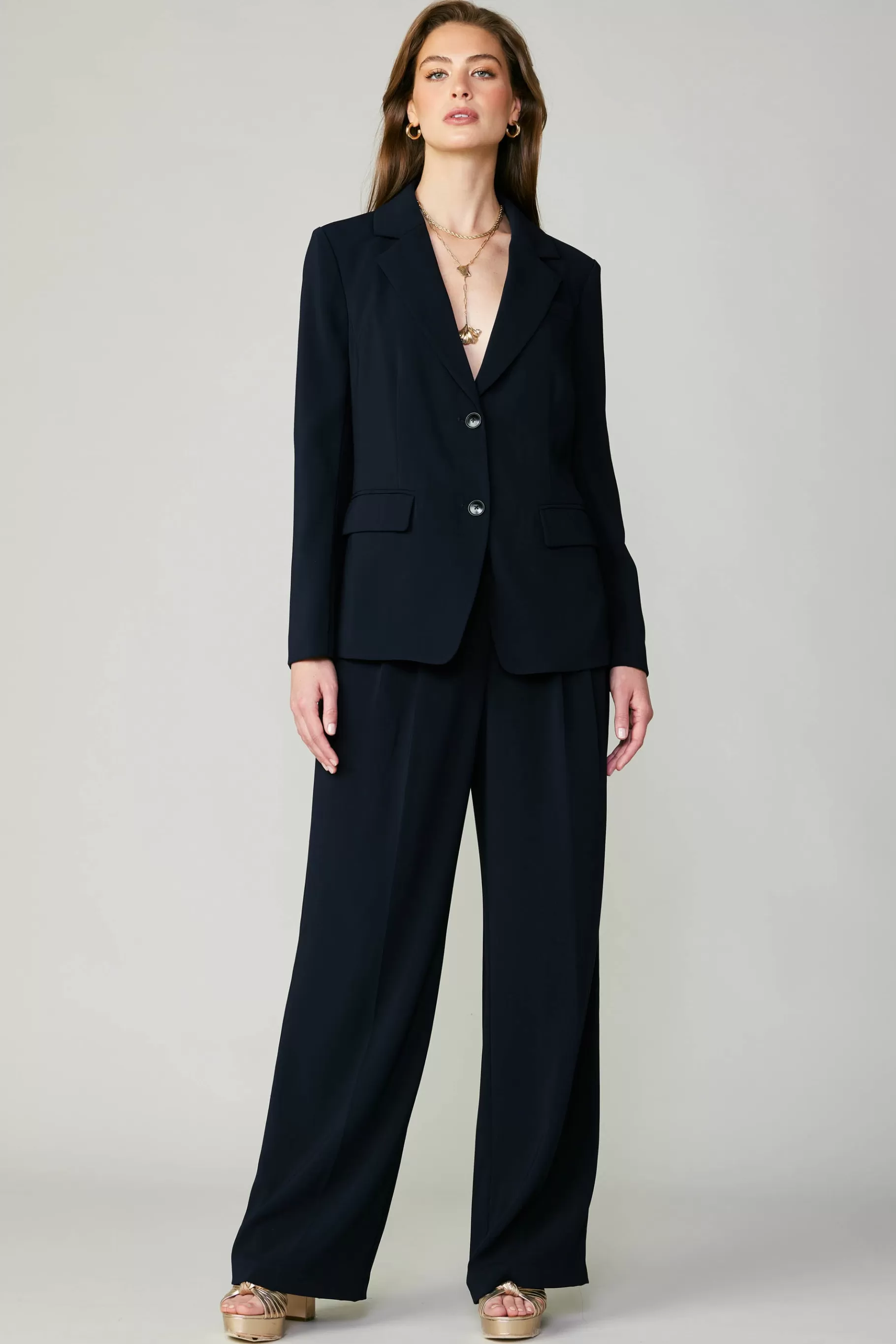 Current Air Coats & Jackets>Welt Pocket Blazer NAVY